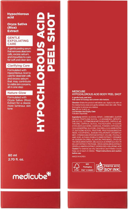 Medicube Body Peel Shot with Hypochlorous Acid