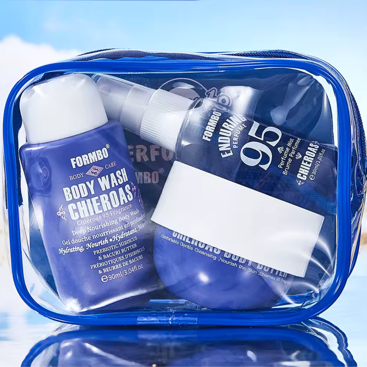 Body Care Set — Trousse Gel Douche, Parfum & Crème