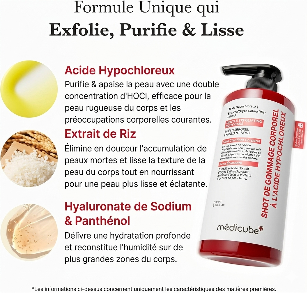 Medicube Body Peel Shot with Hypochlorous Acid