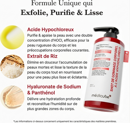 Medicube Body Peel Shot with Hypochlorous Acid