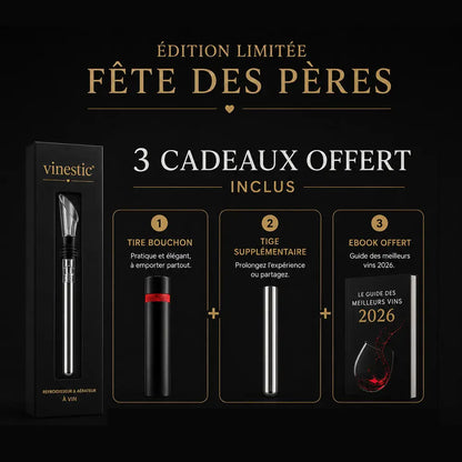 Plus jamais de vin tiède.