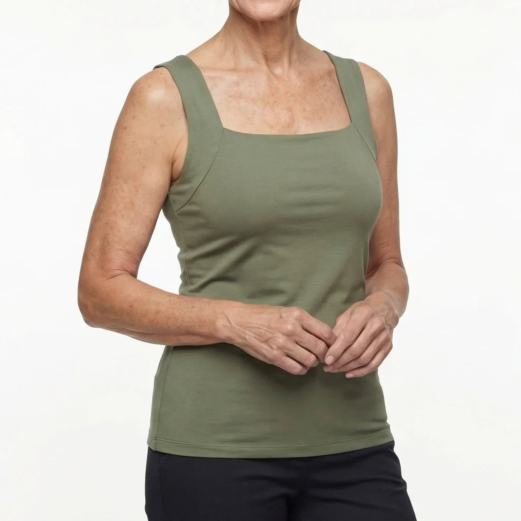 LYNARES ™ - Débardeur confort avec soutien-gorge intégré