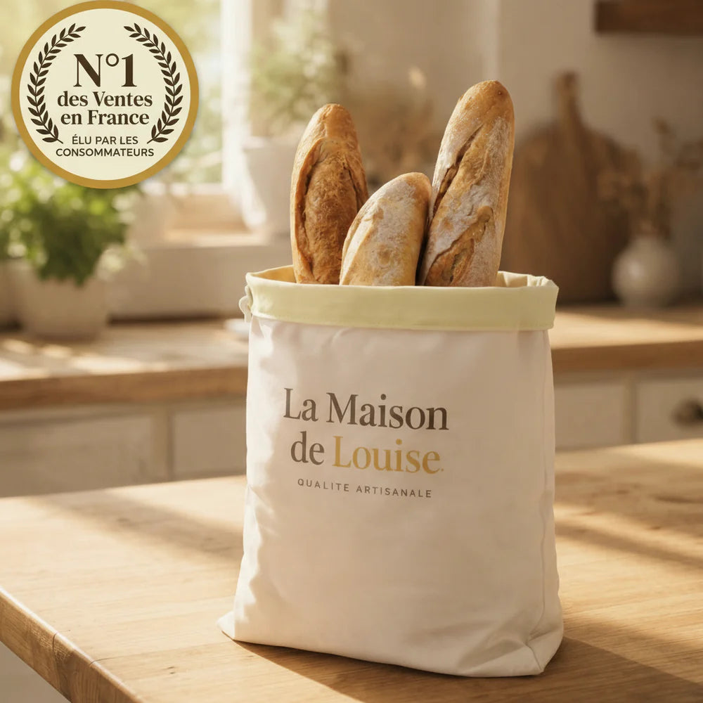 Bolsa para pan de cera de abeja La Maison de Louise